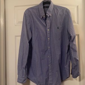Ralph Lauren button up blue